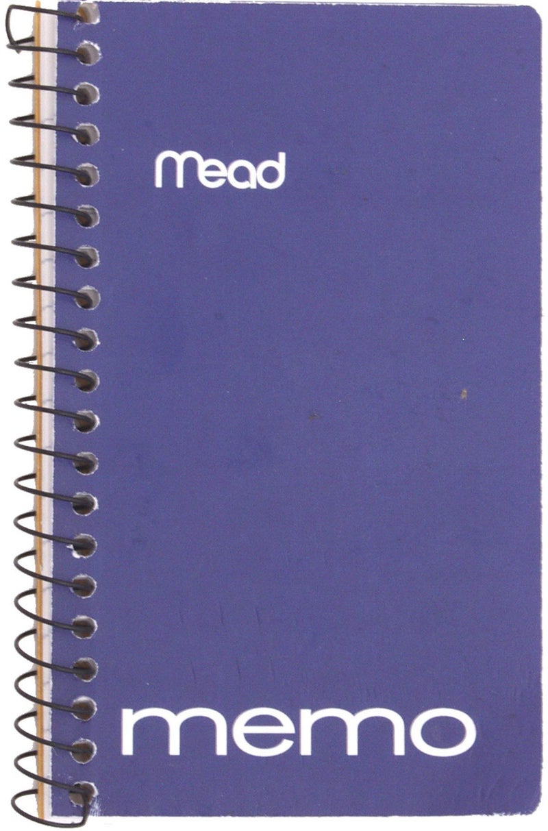Mead Spiral Memo Notebook, 8 Pack, Pocket Notebook, College Ruled Paper, 3" x 5", 60 Sheets per Notebook, Assorted Colors (73605) - Image 2